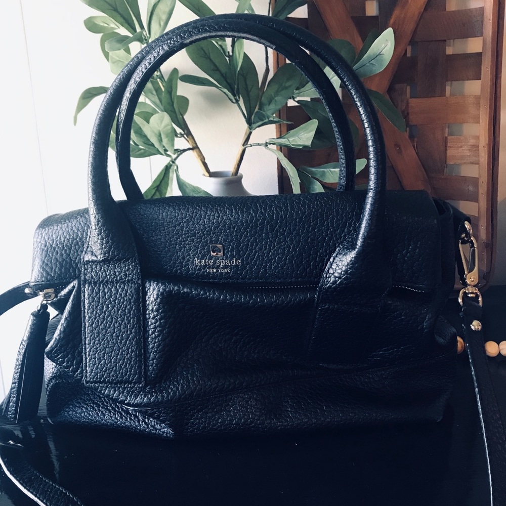 Kate Spade Southport Avenue Black Leather bag